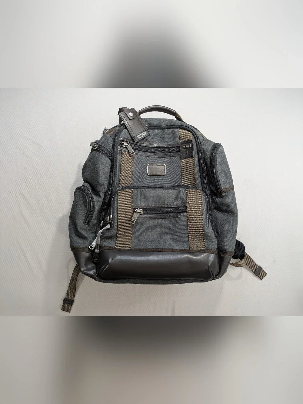 tumi alpha bravo kingsville deluxe brief backpack - Sheppard Pack Laptop Front and side U Tumi kingsville deluxe brief -